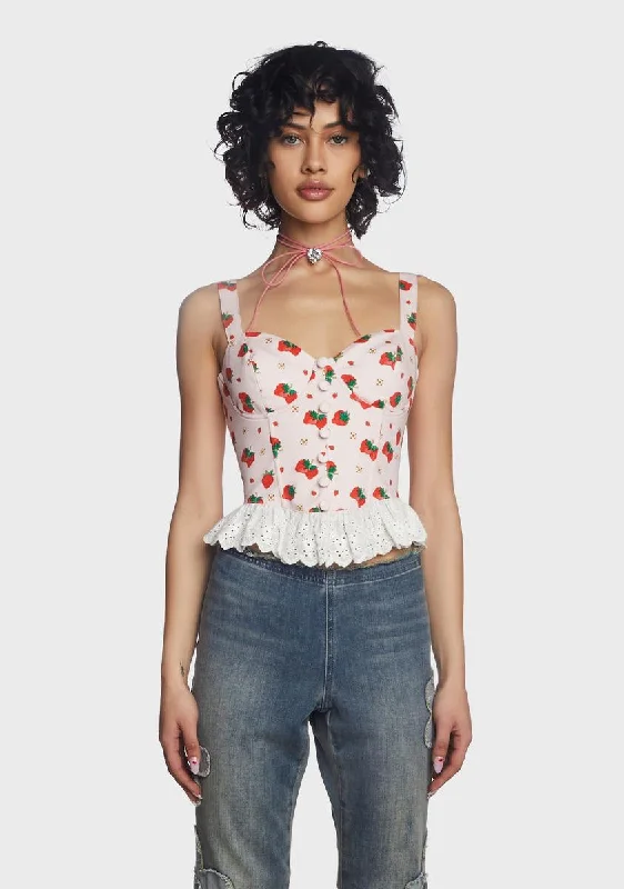 Meadow Greeting Corset Top