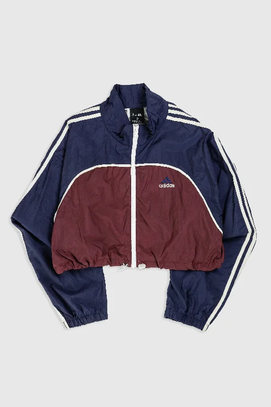 Rework Adidas Crop Windbreaker - XL