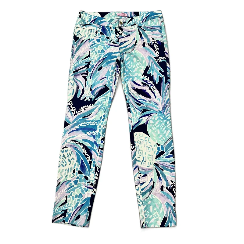 Blue Pants Designer By Lilly Pulitzer, Size: 2