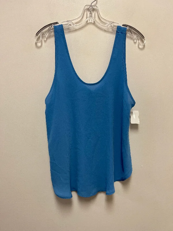 Blue Top Sleeveless Lush, Size M