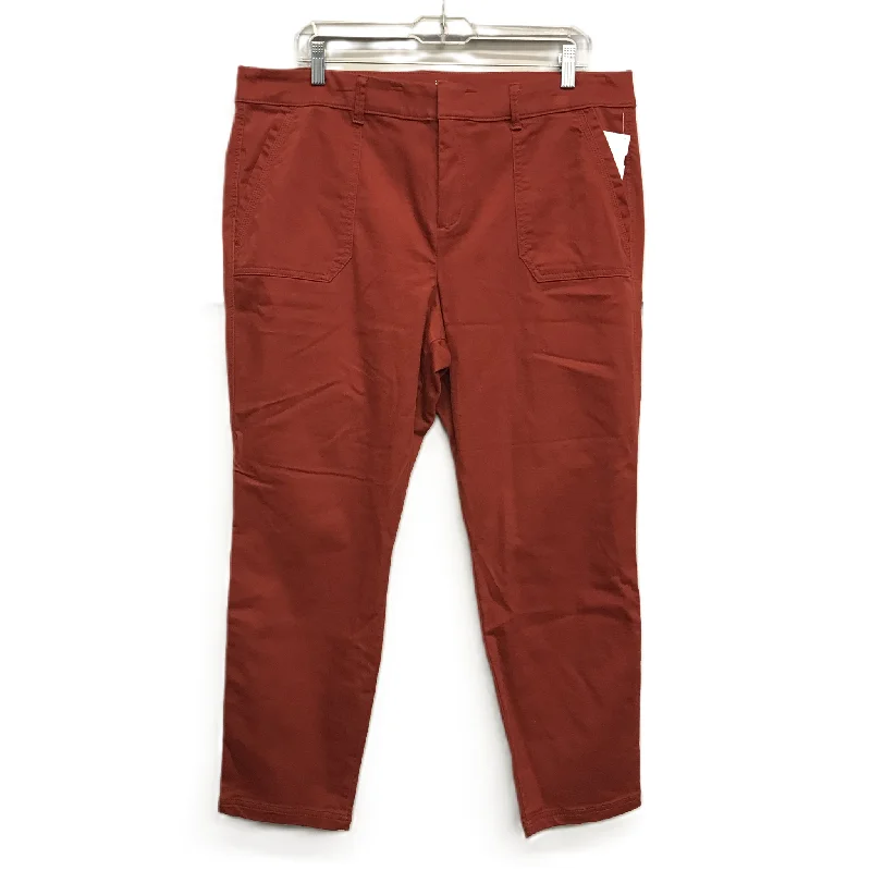 Pants Cargo & Utility By Old Navy In Red, Size: 16