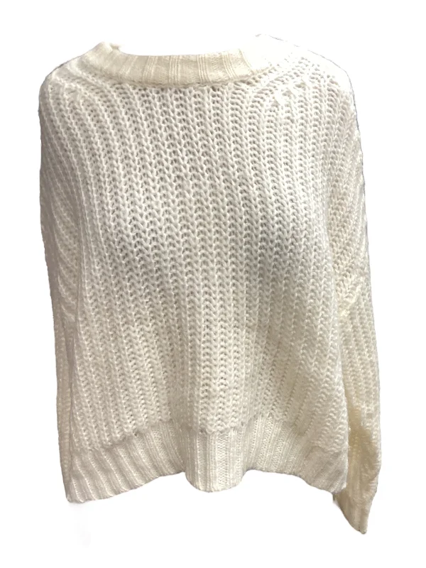 Sweater By American Eagle In Cream, Size: S