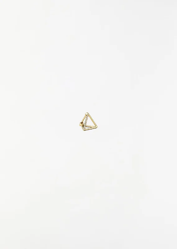 Diamond Triangle Earring 10