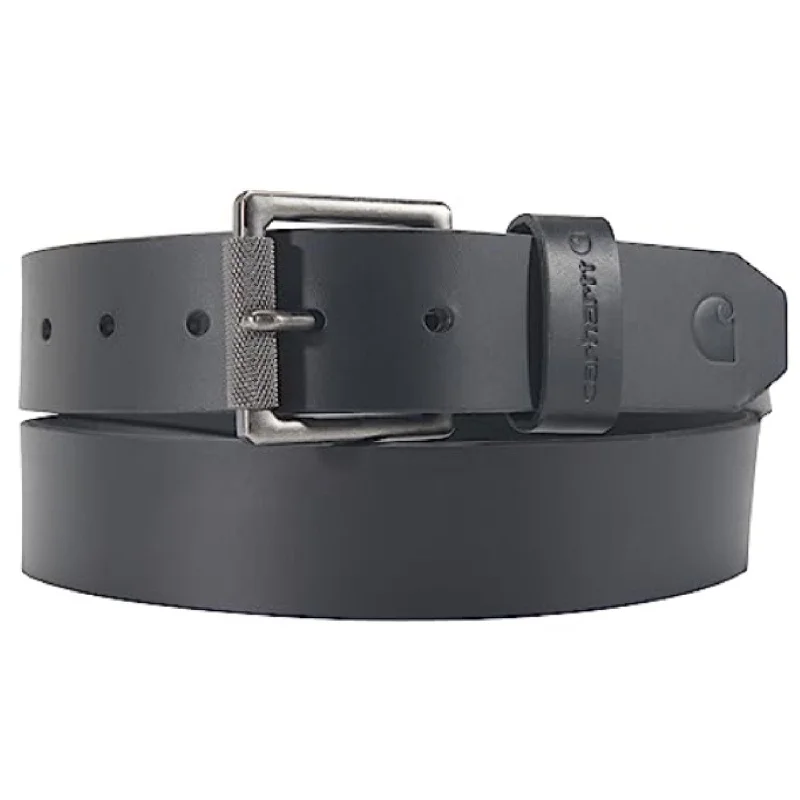 Carhartt Men's Bridle Leather Roller Buckle 1.5"" Belt